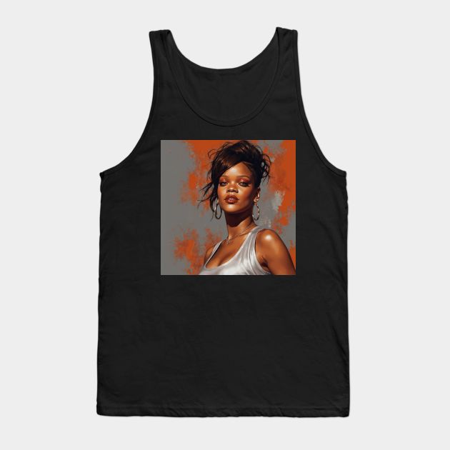 Rihanna Tank Top by DarkAngel1200